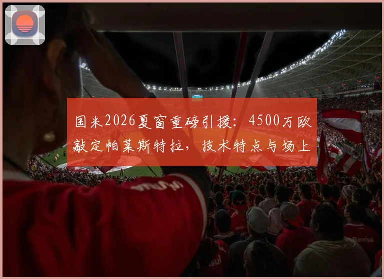 国米2026夏窗重磅引援:4500万欧敲定帕莱斯特拉,技术特点与场上位置全面解析